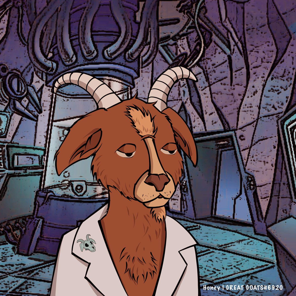 JoeJoezk's tweet photo. This is my fan arts for our @GreatGoatsNFT  I spent 10 hours to draw it. We are Gre Goats 🐐🐐🐐
Let's go to the moon 🌖🌖🌖 https://t.co/Vyv5JuJbN3