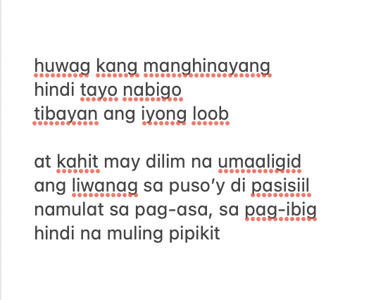 Verse 3 at bagong pre-chorus. Sabayan niyo ako
