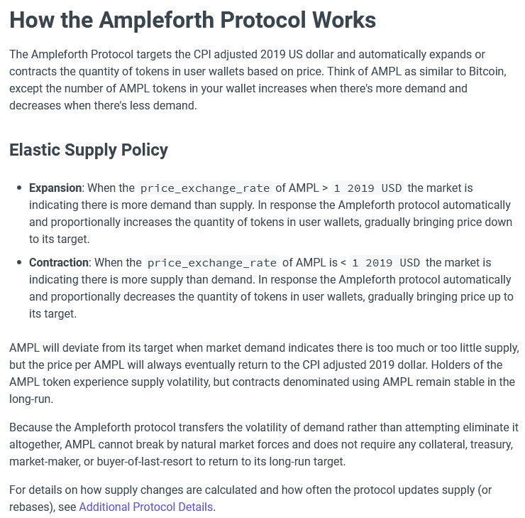 birb_check's tweet photo. Everyone looking at this $Luna / $UST fiasco... have a minute to read the basics of the $AMPL ecosystem and why the $SPOT stablecoin is the closest #defi will get to both "decentralized"+"reliable" at the same time. How? because it relies on an elastic supply primitive. READ UP https://t.co/LP3a8L2tk4