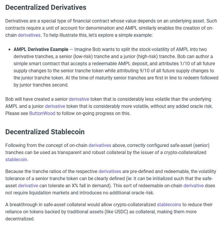 birb_check's tweet photo. Everyone looking at this $Luna / $UST fiasco... have a minute to read the basics of the $AMPL ecosystem and why the $SPOT stablecoin is the closest #defi will get to both "decentralized"+"reliable" at the same time. How? because it relies on an elastic supply primitive. READ UP https://t.co/LP3a8L2tk4