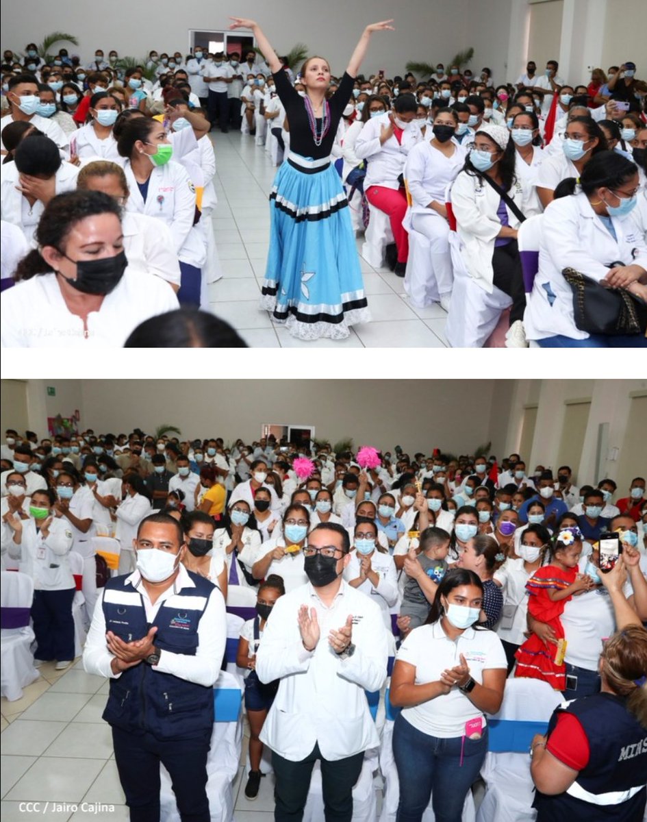 Ministerio de Salud celebra cierre  de jornada Nacional de Vacunación.
#Nicaragua
#LeónRevolución 
#09Mayo2022