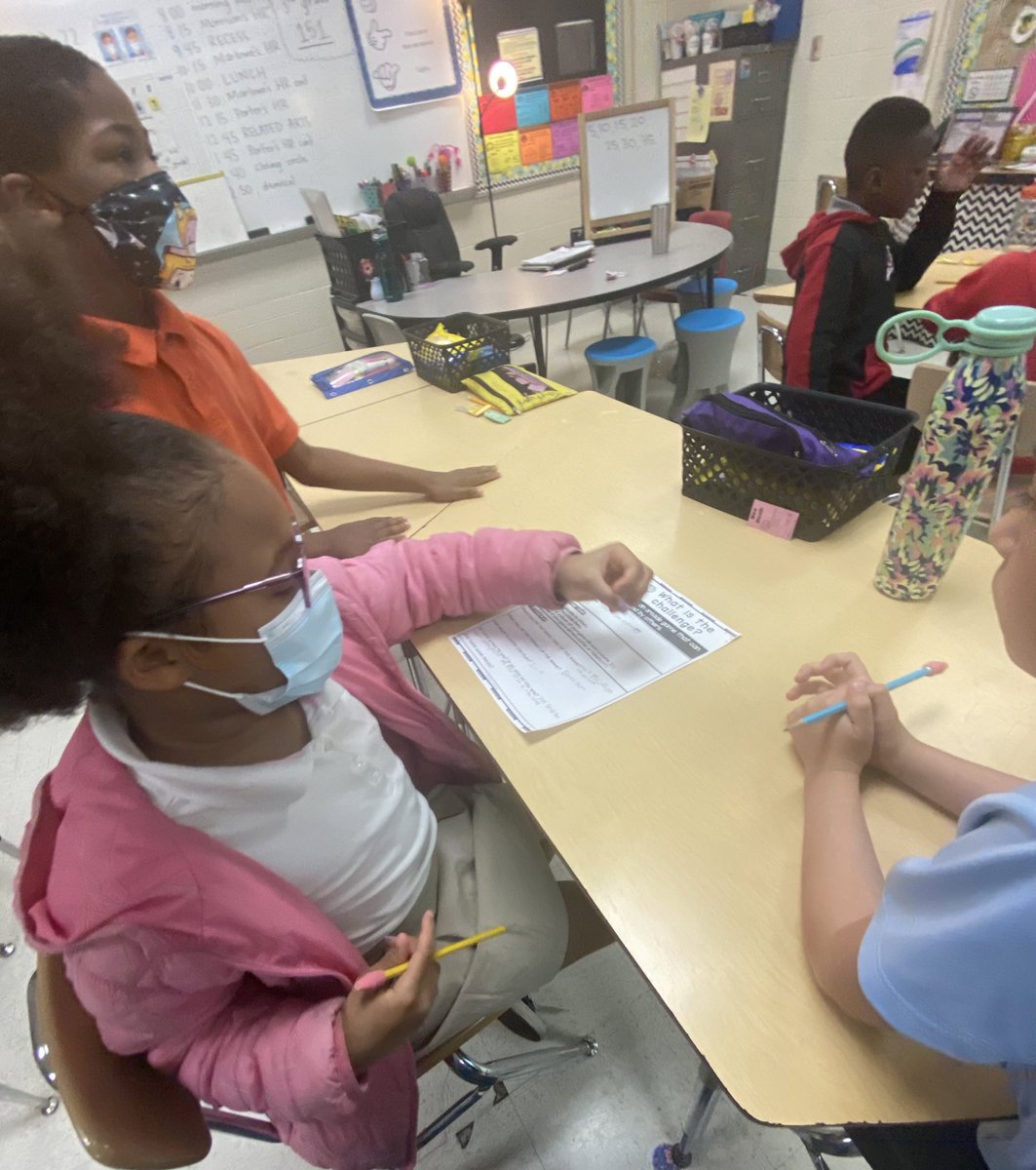 Educator817's tweet photo. Our @ShwabElementary 3rd-5th grade scholars put their engineer hats on during our PBL Unit. They have been charged with designing and creating math games out of recycled materials playable and entertaining for their classmates. #FourC’s #PBL #MathematiciansatWork #ShwabeeWay🐝 https://t.co/yWMx9pOvQZ