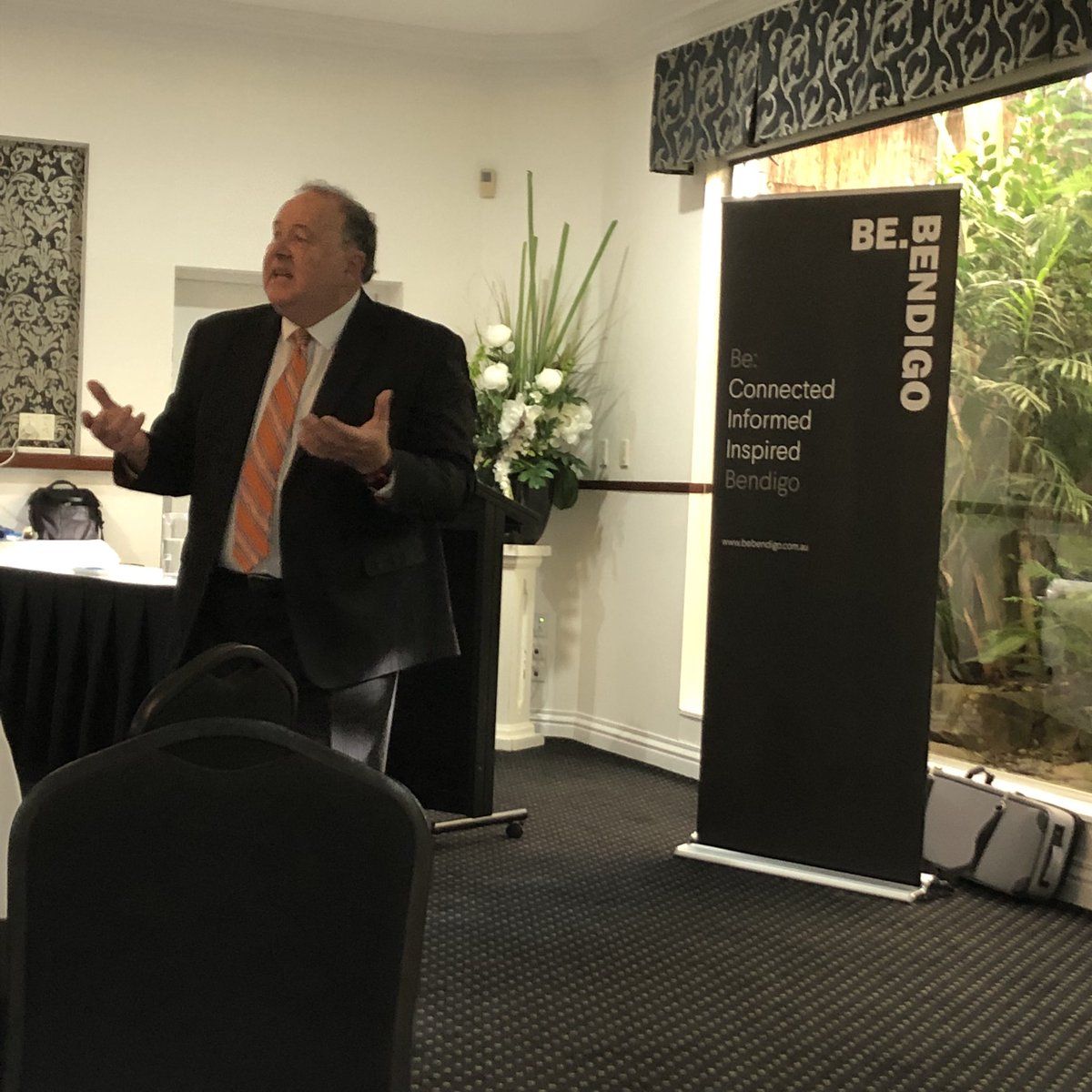 RobBendigo's tweet photo. A fantastically #Optimistic #Leadership session with @victorperton @Centre4Optimism for #BeBendigo @AllSeasonsBgo Thank You Victor - and thanks everyone for coming! Have a great day everyone @GreaterBendigo https://t.co/zh6b1FRlYx