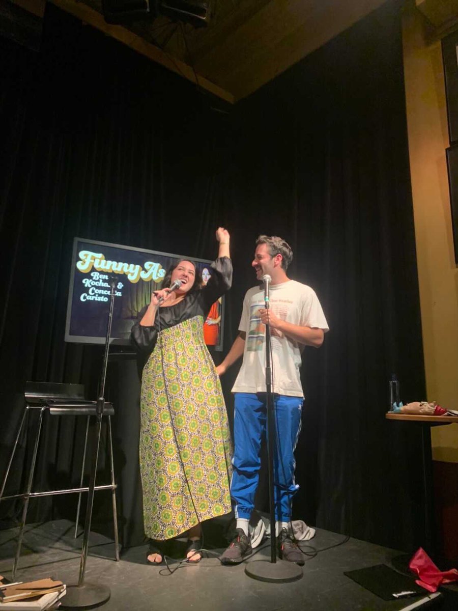 Thanks so much for selling out our shows Sydney! We’ve just touched down in Brisbane and are doing our show the next 5 nights and would love to see you for the end of our tour!! 😍<a href="/BrisComedyFest/">Brisbane Comedy Festival</a> <a href="/BenKochan/">Ben Kochan</a> <a href="/comedy_au/">comedy.com.au</a> Book tickets here: premier.ticketek.com.au/shows/show.asp…