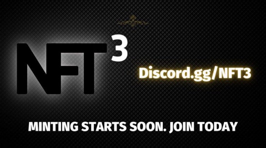 Get on our discord! We minting the 13th for tickets to the dopest #nft #gala in the world! @NFT3Awards Aug 5-7!!!!