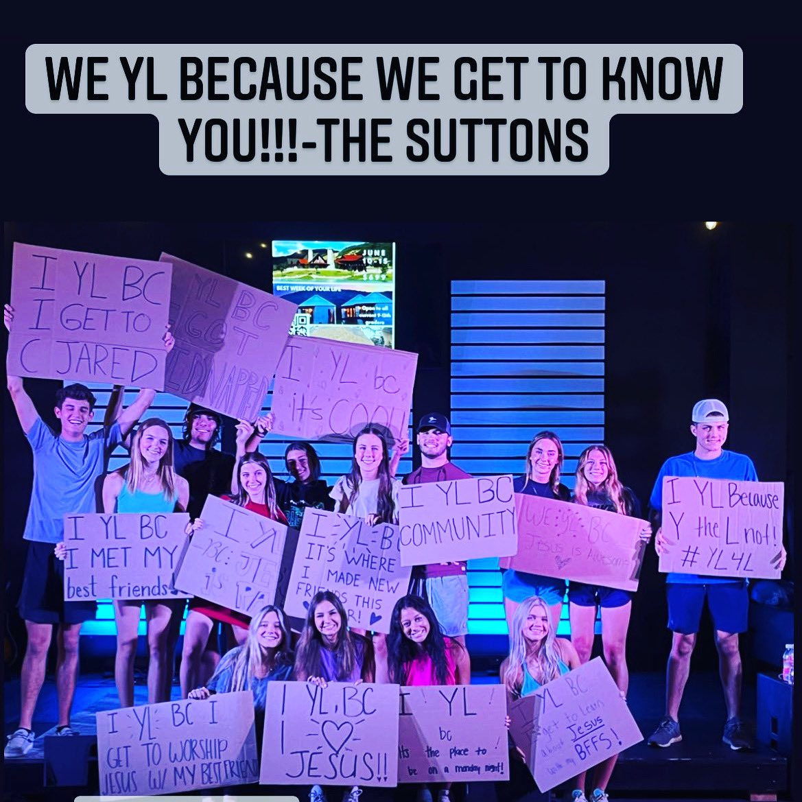SouthlakeYL's tweet photo. Senior club is one of our favorites!!! This may have been the last SLYL club for you guys, but it’s definitely not the last time you’ll see us!! #lastonebestone #mondaysareforyounglife #whyiyl #classof2022 https://t.co/gbPKcixzEx