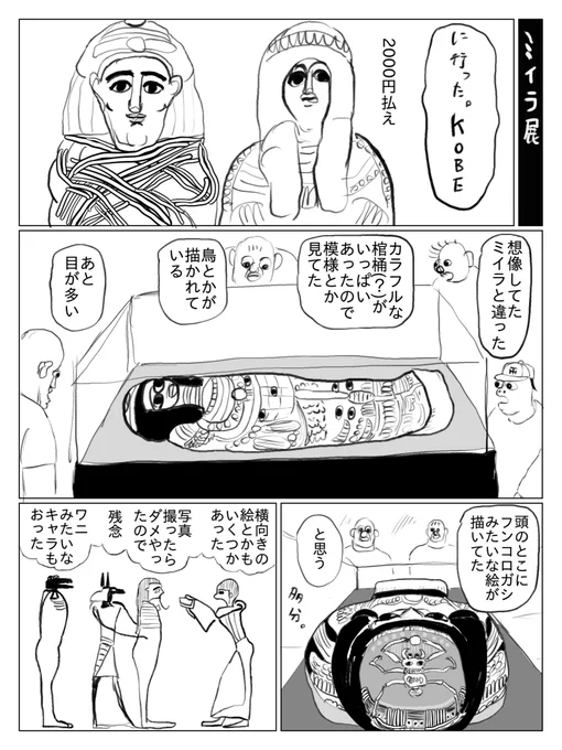 ミイラ展に行った 
