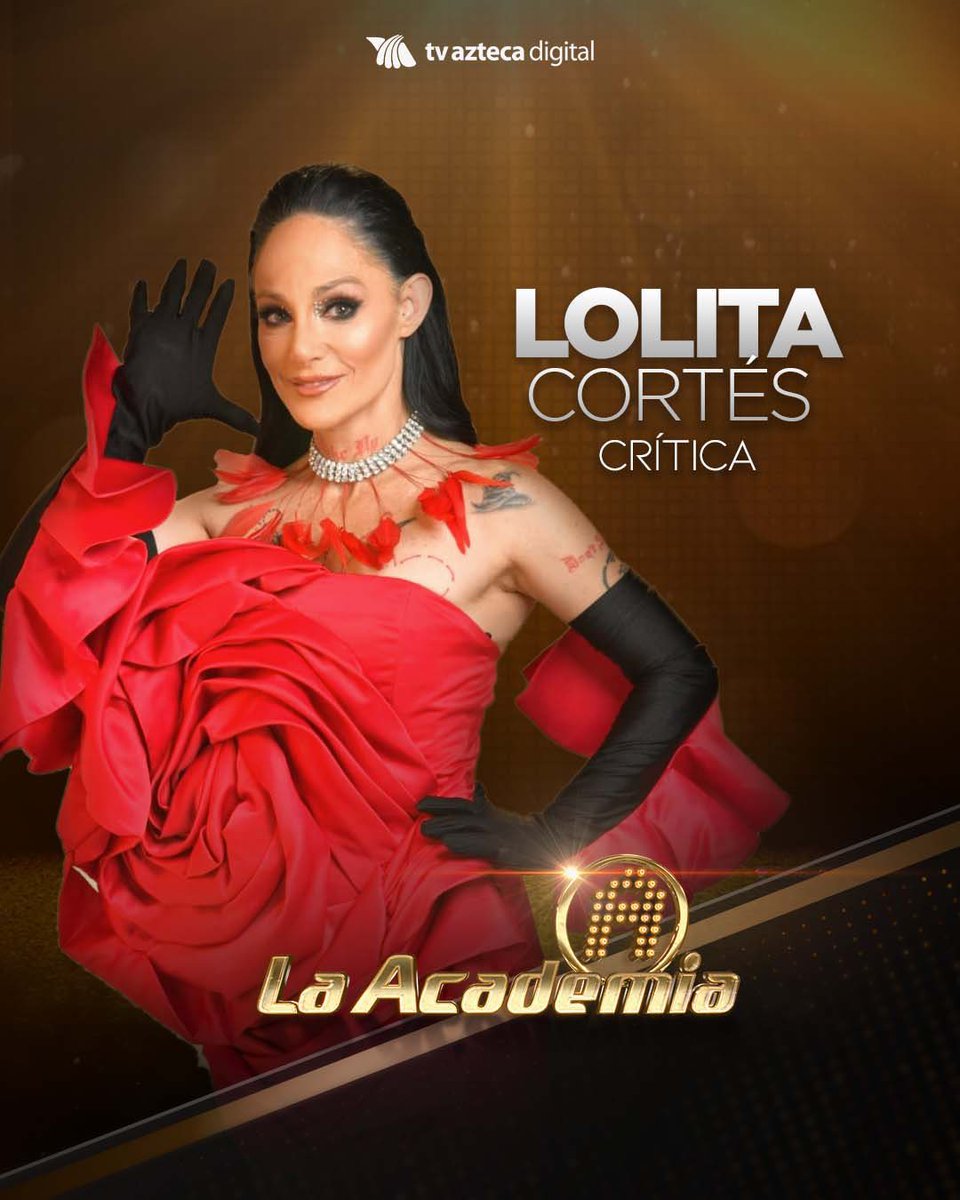 AcaFansAzteca's tweet photo. Listos los jueces para #LaAcademia20Años, ¿te gusto el panel? ¿Hace falta Danna Paola? 🤩

El regreso de #LolitaCortes https://t.co/2o5s97L3hZ