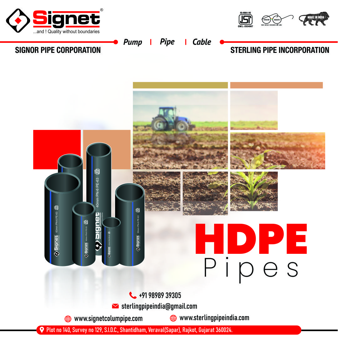 Sterlingpipe's tweet photo. Excellent manufacturer of quality HDPE Pipe that never gets out of time.

For More Details:-
Visit:- https://t.co/NoFQadM4E9
Mo:- +919898939305
Mail:- sterlingpipeindia@gmail.com

#sterlingpipe #sterlingpipeindia #hdpepipe #hdpepipemanufacturers #hdpepipecompany #hdpepipefusion https://t.co/rM2aC3fQAn