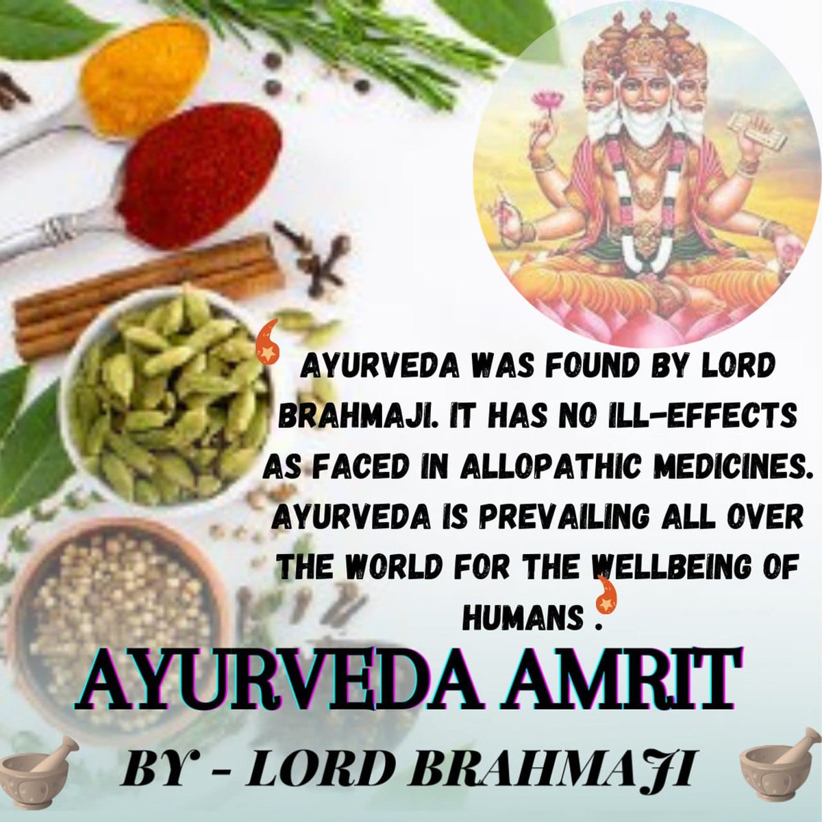 UkNarayan77's tweet photo. @DharamvirMumrej @BrajmohanMalvi1 @sonia_pingale @DeepakP80659263 @arjunjadhav_ @PremShankar1965 @MereMalik1 @manishaParaswa2 @GoplanRavi @BaldevR79906049 सही कहा,
Sant Shri Asharamji Bapu के एक शिष्य का एलोपैथिक दवाओं के लेने से उन्हें साइड इफेक्ट्स होने लगे फिर उन्होंने 40 दिन बापूजी के बताए अनुसार त्रिफला रसायन लिया व उन्हें अनुपम लाभ हुआ।
#आयुर्वेद_प्राकट्य_व_परम्परा
Ayurveda Amrit
The Origin And Legacy https://t.co/F8ICM3O809