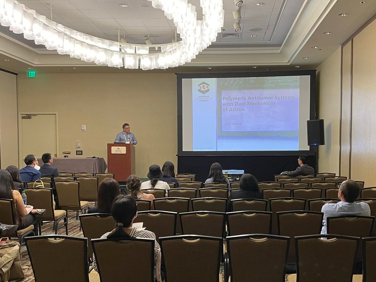 MedPolymers_Prg's tweet photo. #TomasEtrych and #LiborKostka presented new results @ 2022 MRS Spring Meeting &amp; Exhibit in Honolulu. 
#MaterialResearchSociety 
#DrugDelivery #Biomaterials
 #polymericmaterials
@IMC_Prague https://t.co/4i4t1vyqnq