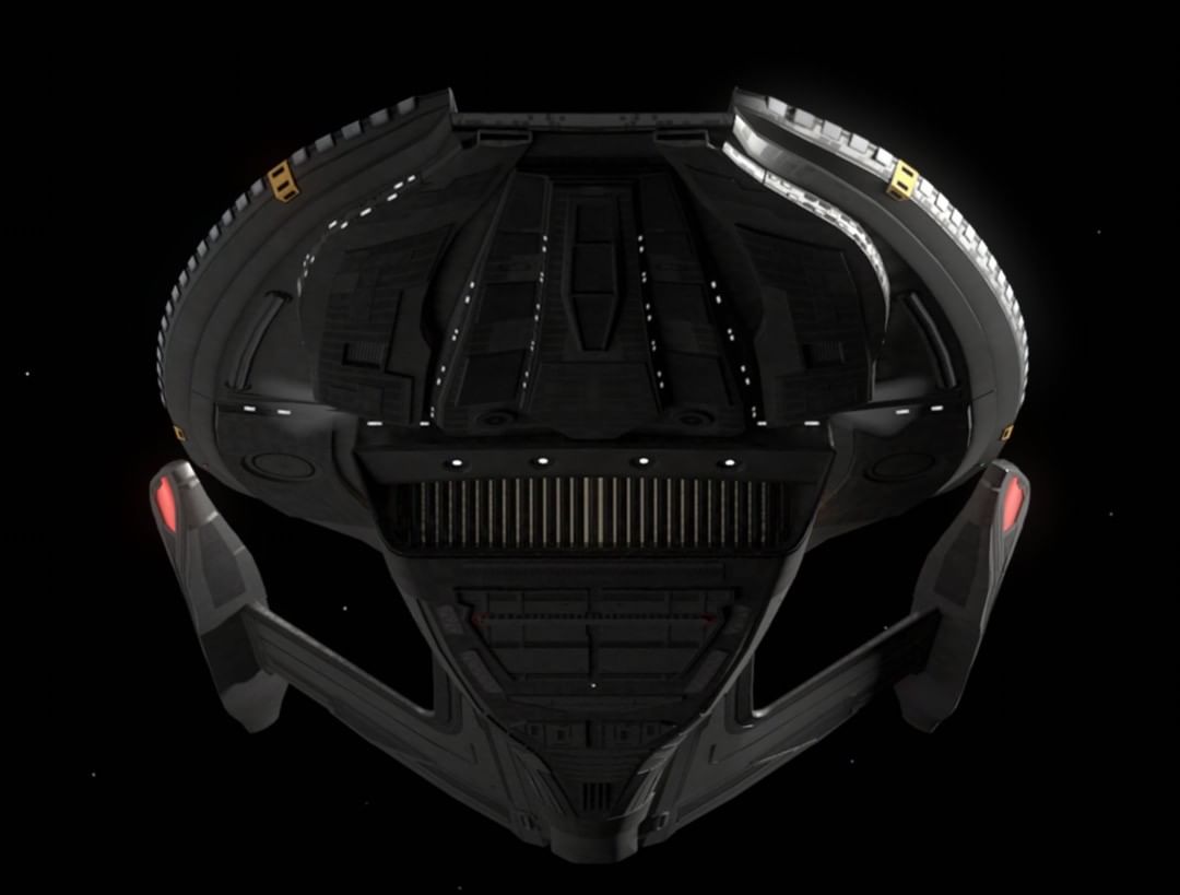 startrek_ships's tweet photo. #InquiryClass 
The defector dish &amp;/or shuttle bay divides opinion.  https://t.co/tPrwESQHWe https://t.co/oOUkIoIjOA