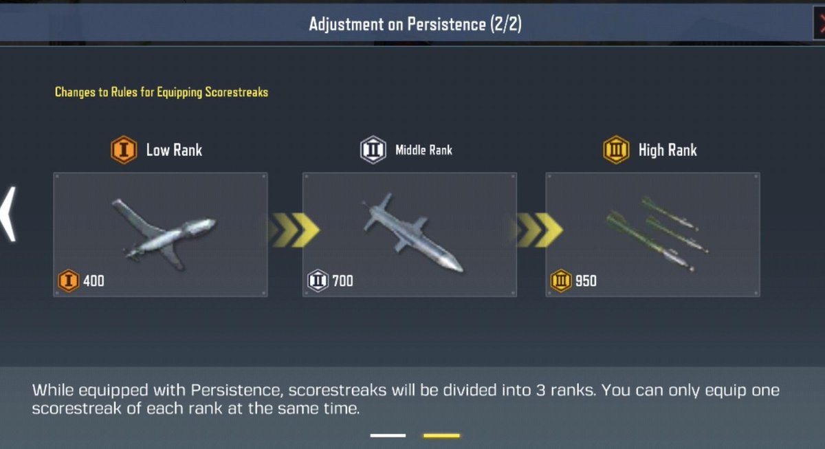 LeakersOnDuty's tweet photo. Persistence adjustments in Garena Beta test. https://t.co/5QomLRVHU6