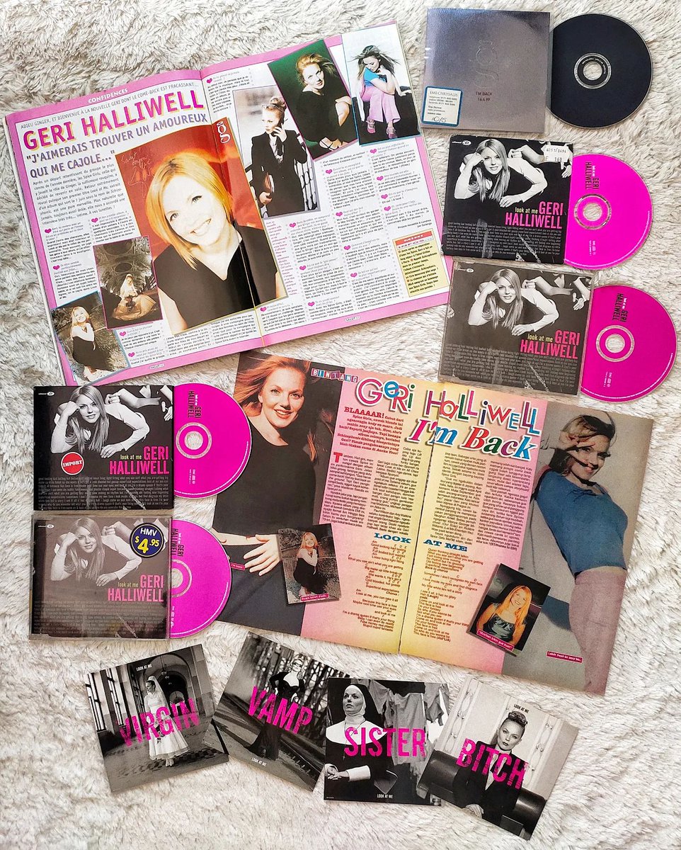 richardgondo97's tweet photo. 23 years ago @GeriHalliwell release her debut solo single ‘Look At Me’ it was released on May 10th, 1999! 🇬🇧 ✌️💿 ... #GeriHalliwell #GeriHorner https://t.co/4HKJhfDWZ8
