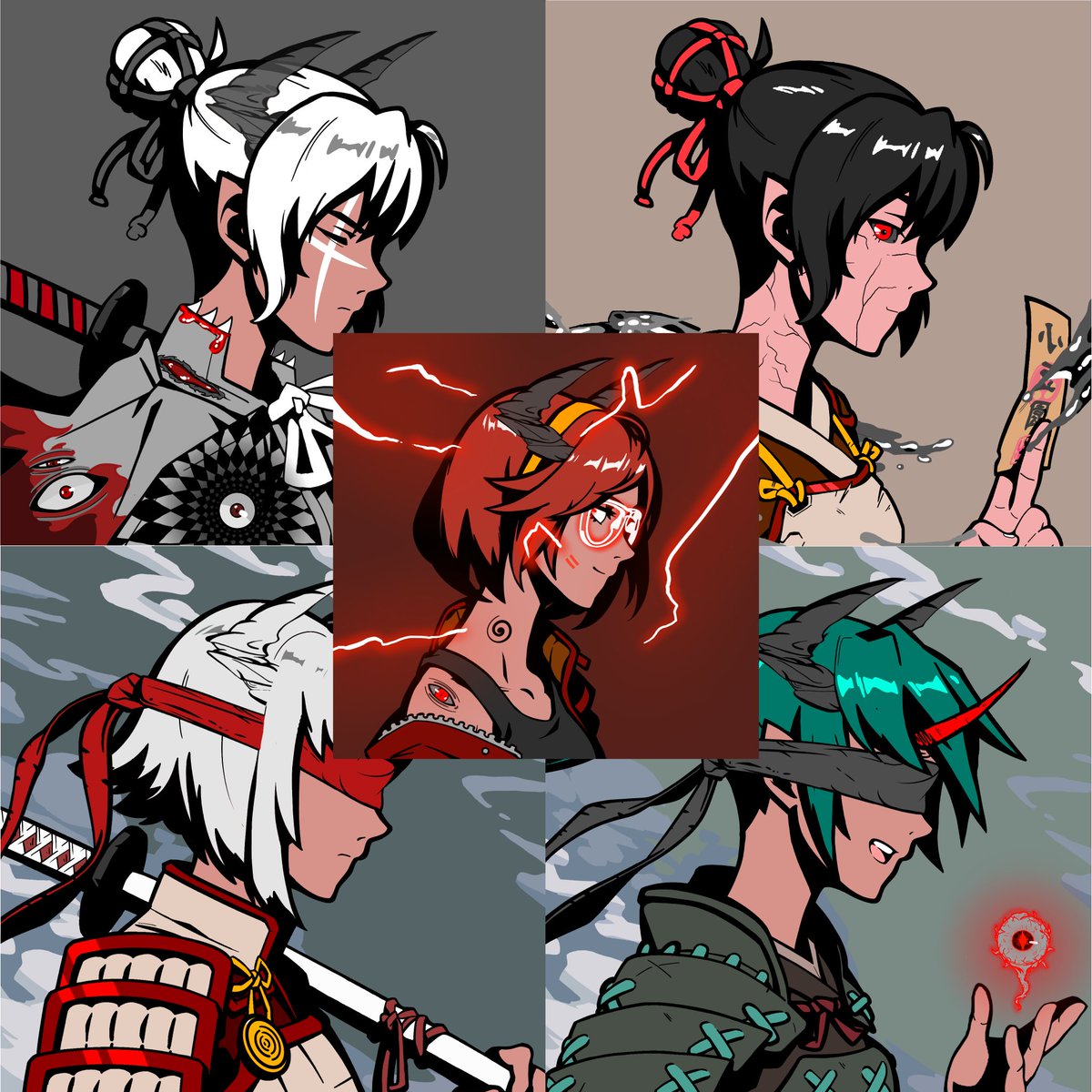 New listed #114 #115 #116 #117 #118 
Available on opensea. 
 opensea.io/accounts/0x163…
#NFTGiveaway #NFTs #NFTdrop #NFTProject