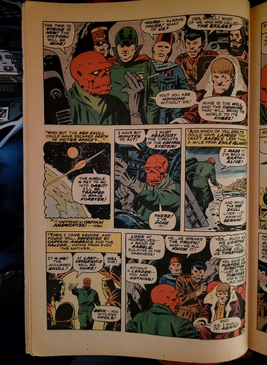 Apollokid3000's tweet image. Doctor Doom, Master of Menace!!! The Invaders!! Astonishing Tales #4!!! VS Red Skull &amp;amp; them damn Nazis!

#StanLee
#LarryLieber
#WallyWood
#JeanIzzo
#DoctorDoom
#Kazar
#RedSkull
#ArchivesofDoom
#OldComicBookDay
#GivetheGiftofLiteracy

@andreavondoom
@GamingDoombot 
@RabumAlall