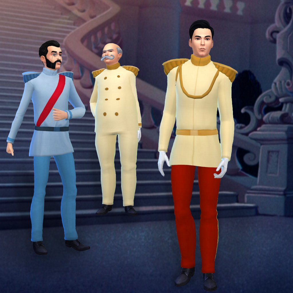 duplica_cc's tweet photo. Cinderella: Prince, King + Duke Outfits 💙
https://t.co/bmu77GbuGS
#cinderella #disney #prince #princecharming #sims4 #sims4cc #maxismatch https://t.co/cSP6crMKtn