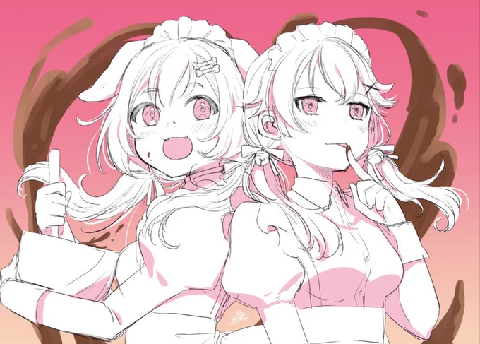 縄文ドキドキ〜! #メイドの日 