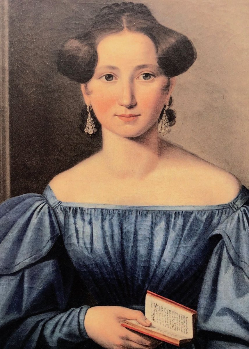 Letnapark's tweet photo. GUTEN MORGEN! ☕☕

... von einer vulkanischen Glut getrieben... 

Emma #Herwegh *10.5.1817 Berlin – 24.3.1904 Paris. Tochter aus gutem Haus

Sonnabends[.] langweilige Lecture einer Goldonischen Komödie. Große Müdigkeit. Abends Segelfahrt. Whistpartie. Unwohlsein. Kartoffelsalat https://t.co/o22YXrajc9