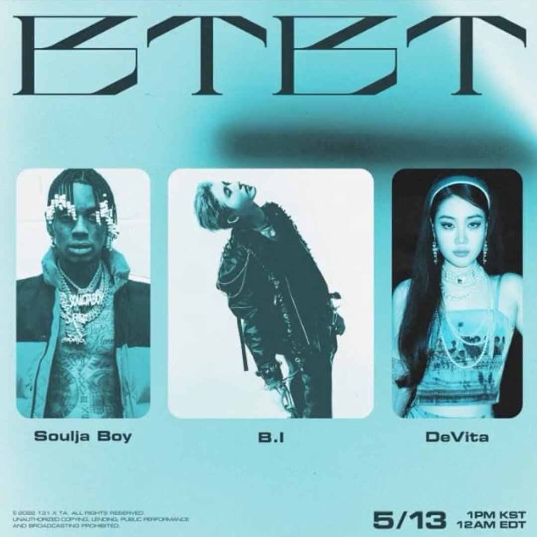 queeri_official's tweet photo. Nominee: BTBT (feat Devita) - B.I x Soulja Boy

Like this Tweet to Vote for #BI for EPIC COMEBACK MAY by #Queeri

🏆
 - Listening Party at 22 Radio in Indonesia
- Played at Jogja City Mall BGM (2 weeks)
- QR Live Instagram Talkshow with Fanbase 

End: May 17, at 12PM (GMT+7) https://t.co/1GJWYBCzxX