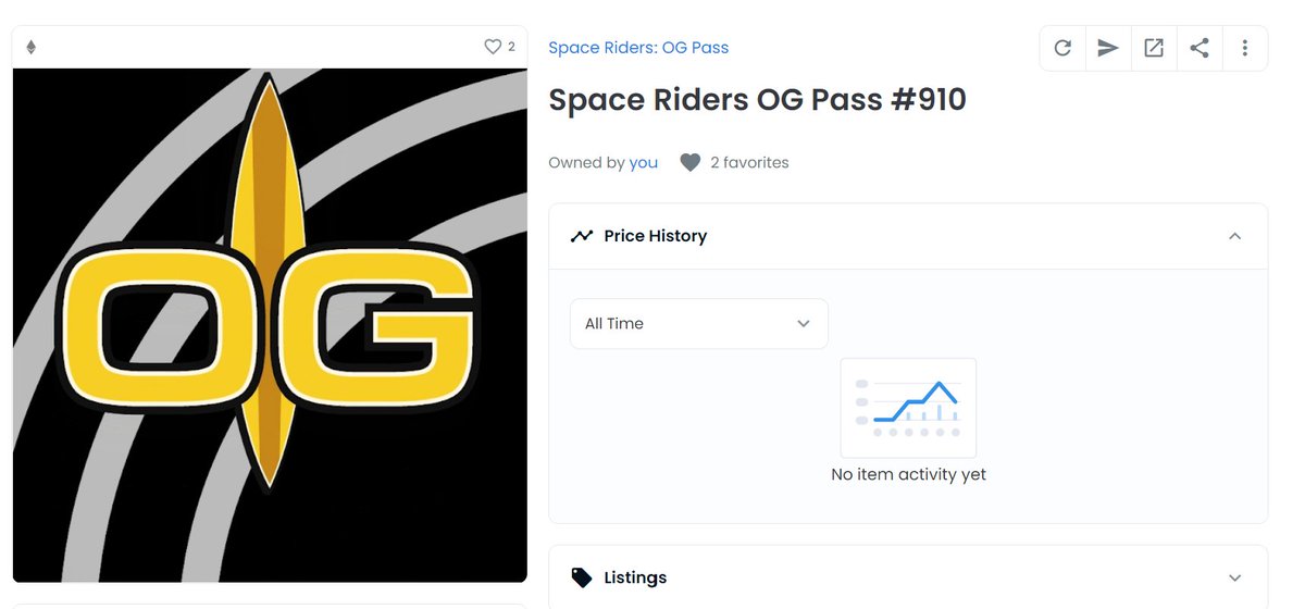 z3r0ru's tweet photo. #RideWithUs I just got my OG pass!!! #OGRider @0xZubic https://t.co/a1bgwzAb08