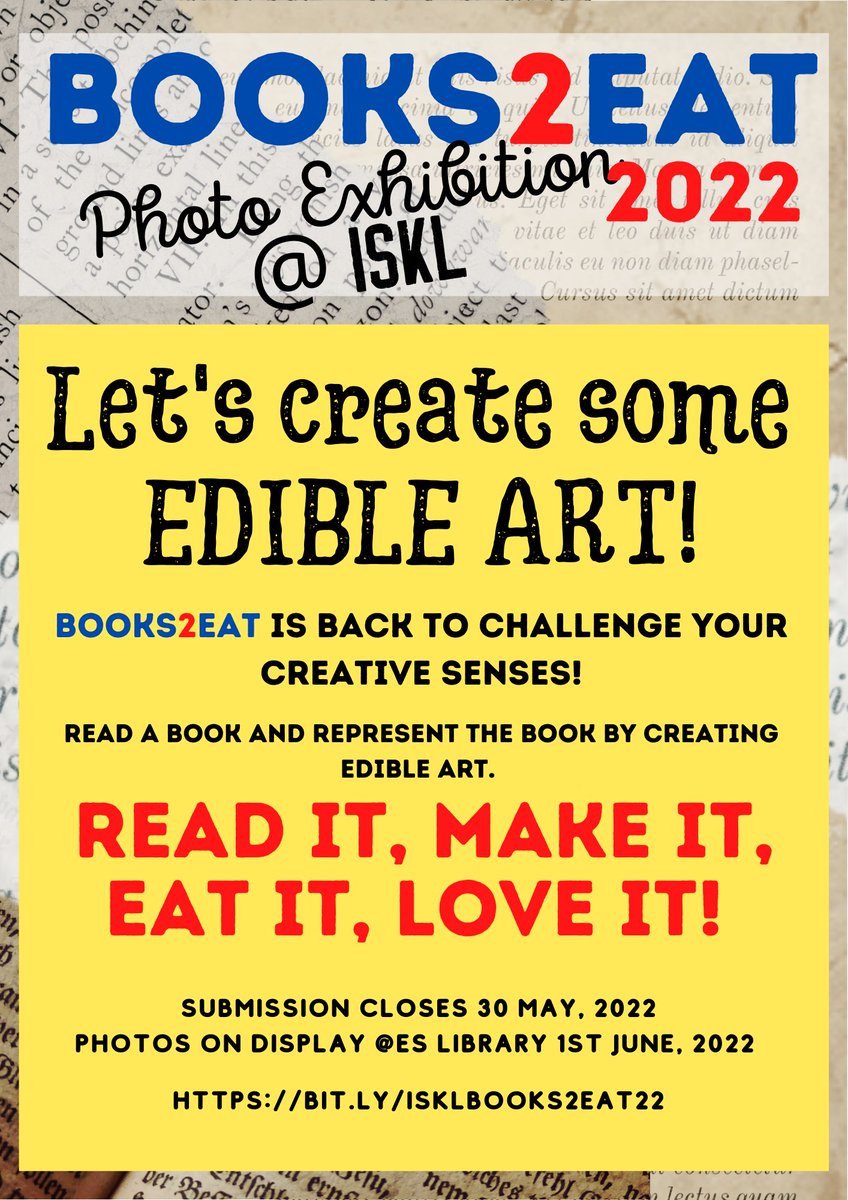 catfeinatedTL's tweet photo. We are embarking on another fun event before the end of the year! @kimbrap #Books2Eat22 #ISKLreads #ISKLESLIB #bookreadingfun https://t.co/QVGdVh5VjY