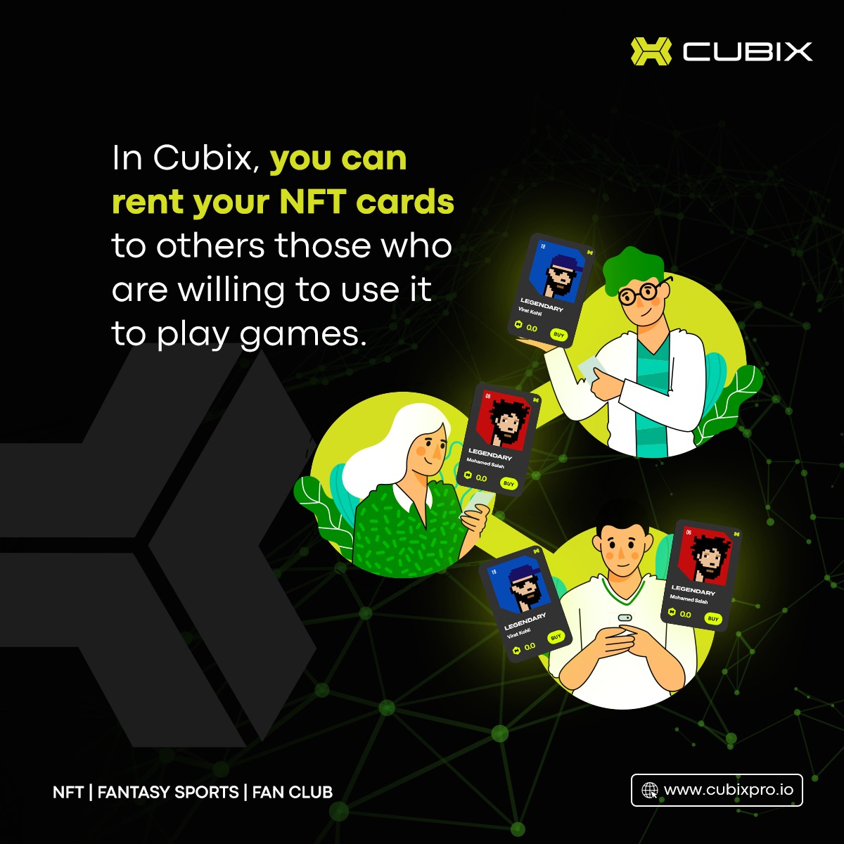 cubix_world's tweet photo. 💯🤙Yes, you heard it right. 😍🤑
For more info check out the following links:
🔗Website: https://t.co/siUHUj78cn
↗️Telegram: https://t.co/dtS28BXvVs
#NFTs #NFTgame #nonfungibletokens #FantasySports #fantasygame #sports #blockchain #cubixpro #token #tokenomics #cryptofantasy https://t.co/jdzZo9On39