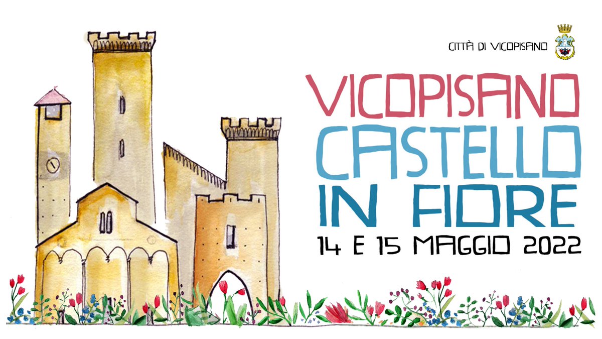 VicopisanoF's tweet photo. Castello in Fiore 14-15 Maggio 2022 https://t.co/CAelcWFJxt
