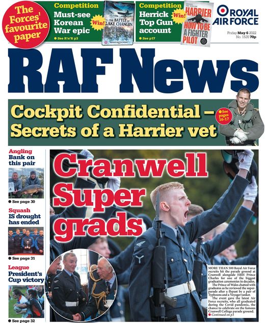 The latest edition of RAF News is out now. Go to rafnews.co.uk to subscribe. Click to view digital edition issuu.com/.../docs/raf_n…
#rafnews #royalairforce #rafveterans #aricadets #defencenews