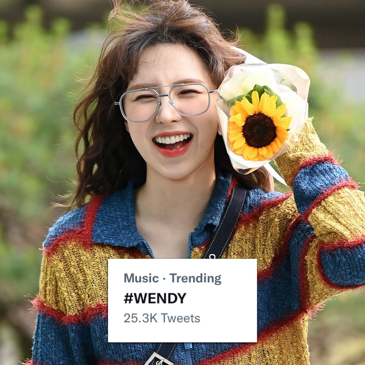 wendycharts's tweet photo. WENDY is trending with over 25K tweets.

#WENDY #웬디 #RedVelvet @RVsmtown https://t.co/W888Ys8q9E