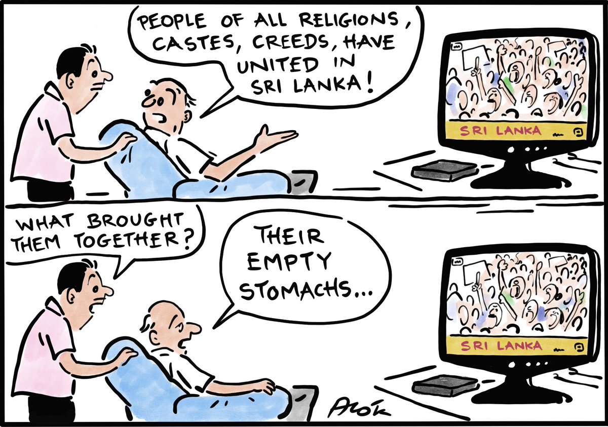 Events in Sri Lanka have ominous portends for India. How long can you distract people from bread &amp; butter issues by communal hate and polarisation