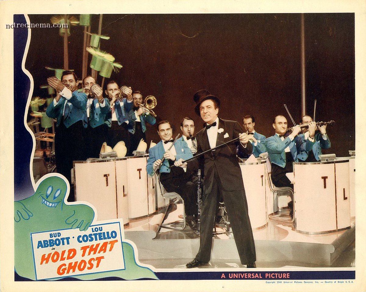 moving_show's tweet photo. See #TedLewis in #HoldThatGhost (also #AbbottAndCostello) at the #ColumbusMovingPictureShow on Friday Mayb27 at 8 pm. Also included #TheAndrewsSisters, #RichardCarlson, #ShempHoward, #JoanDavis, #MischaAuer and more. https://t.co/yH8siPGprc