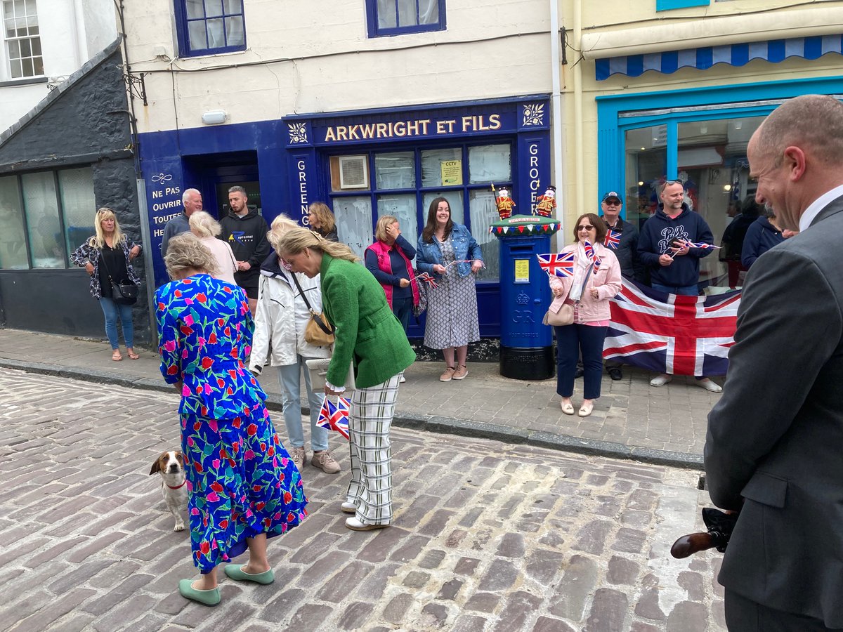 GvHouseGuernsey's tweet photo. Welcome Your Royal Highnesses  to #Alderney! @RoyalFamily https://t.co/GoENpzQqO4