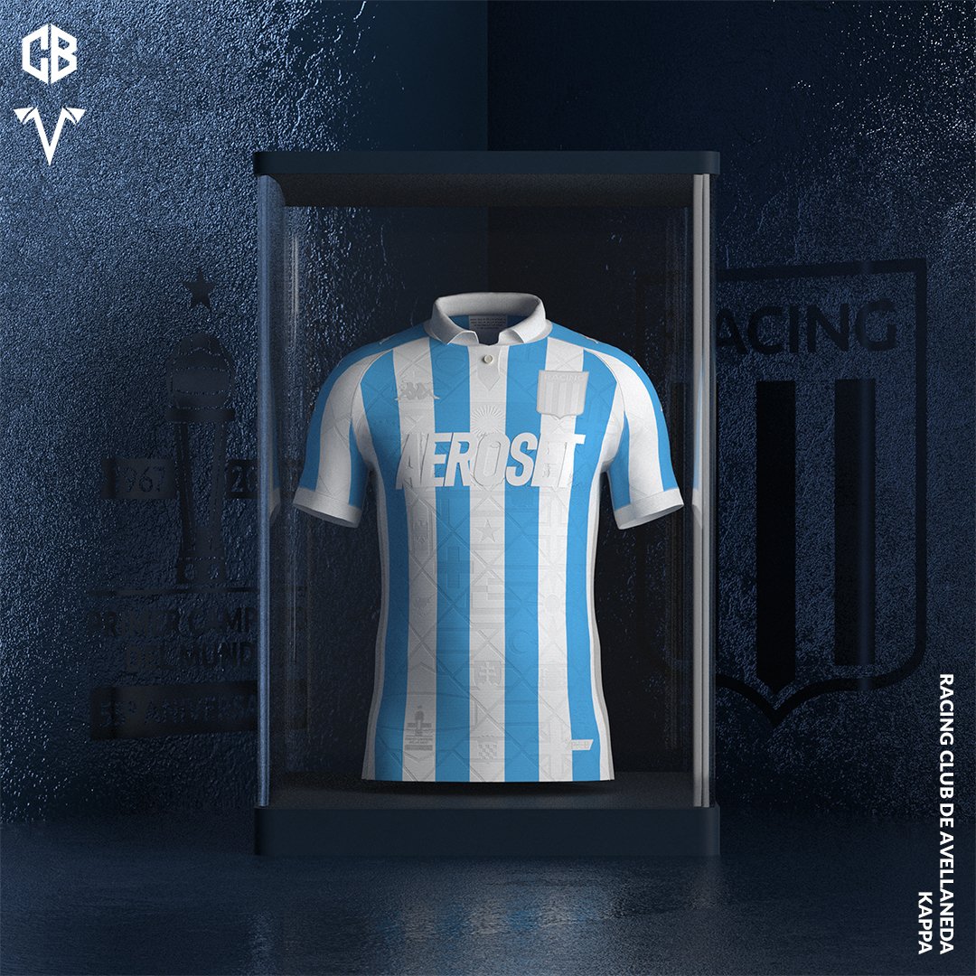wear_cb's tweet photo. ✏️ Racing Club de Avellaneda
🤝 @maverfootball & @cbdesign12
👕 Kappa
Made with love 💙🤍💙.
Vamos Racing!
@RacingClub #Racing #RacingClub #VamosRacing #HoyJuegaRacing #EquipoDeJosé #ElPrimerGrande #RacingClubDeAvellaneda #LaAcademia #Kappa #CBCollab #CBKits https://t.co/ynRF7tq0yD