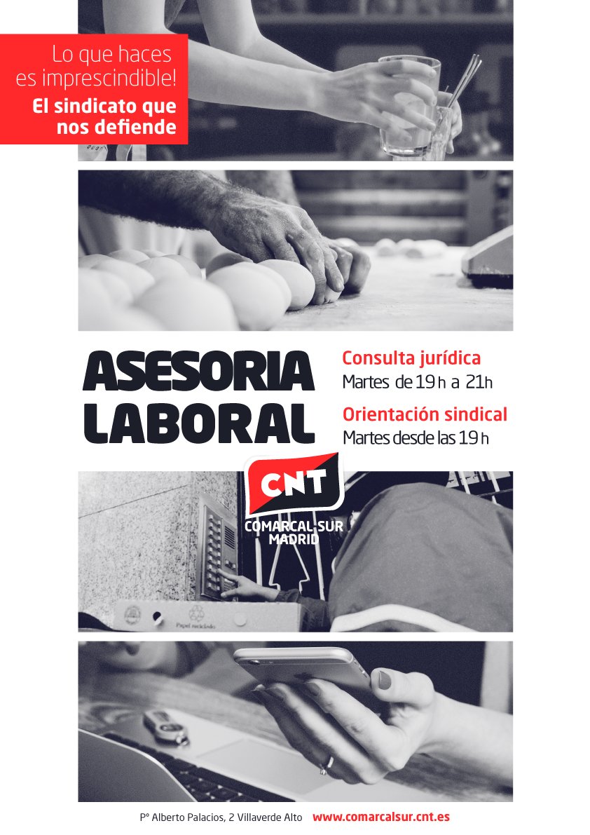 CNT Comarcal Sur Madrid tweet media