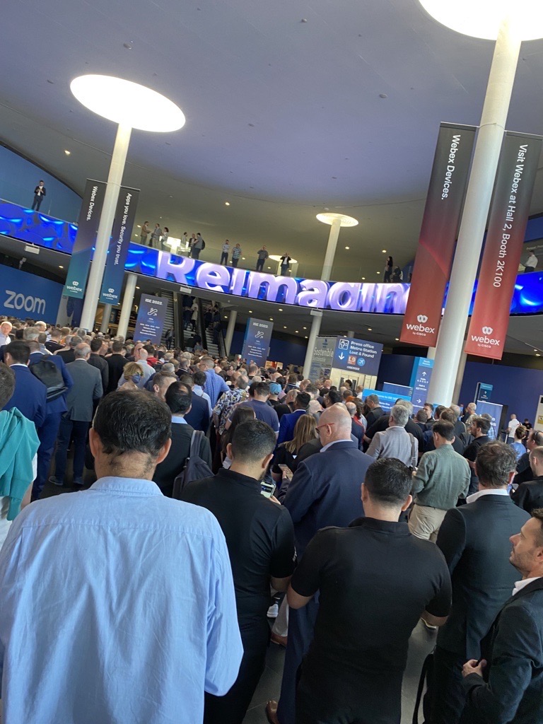 GB_Labs's tweet photo. We can sense the excitement of the crowds here at @ISE_Show today, anticipating a great time at the show. If you are here, make sure to come and see our cute stand (4A600) in the discovery zone! #IntelligentStorage #FlexibleFuture #HowSpeedMatters #ISE2022 https://t.co/hrU4rVFvs9