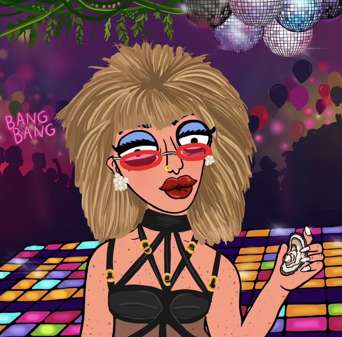 rachelwilkinsb's tweet photo. Love my Queen! 💥🌹👑🎀🌈💃Thanks, @OfTheNightClub excited to work with you! #ofthenight #nft https://t.co/KnP3pzVXDp