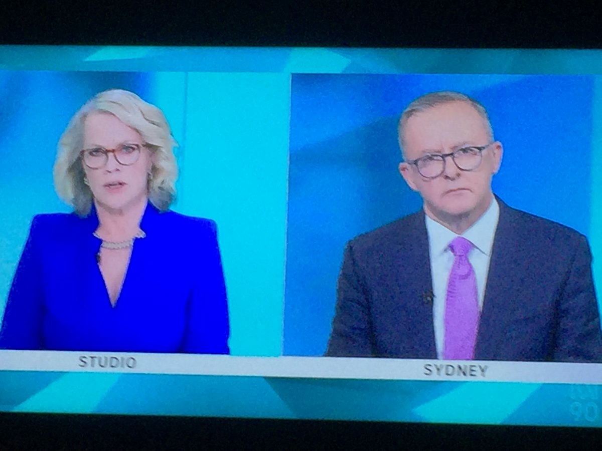 The next prime minister of Australia was very impressive with Laura Tingle tonight! ❤️❤️

#abc730 #auspol #AusVotes2022 #AusVotes #AlboForPM