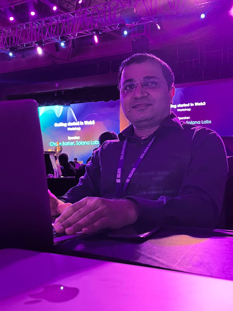 GameSol_io's tweet image. #HackerHouseBengaluru 

GameSol is minting #NFTs with rust developers and @Solana Community at Bengaluru Solana Hacker House!

🤝 Come Join Us to have your Solana assets from #GameSol!