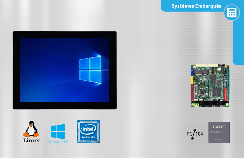 Eurocomposant's tweet photo. ICOP propose actuellement 2 nouveautés 🆕 : Un Panel PC 15" avec Apollo Lake N4200 (Quad core 2.5GHz) et une carte mère industrielle format PC/104 avec processeur DM&amp;P Vortex 86EX2.

Pour découvrir les caractéristiques de ces modules, cliquez ici 👇 :
https://t.co/aLUXg8LETh https://t.co/WKRz1mj108