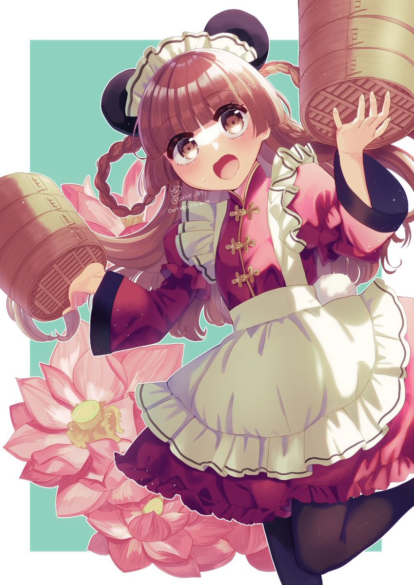 メイドの日の絵の比較
←去年🐼 🐱今年→
去年のも好き
#メイドの日2022 
#メイドの日 