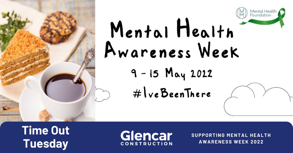 #MentalHealthAwarenessWeek is happening, the official theme is ‘loneliness’ and, across the week, we are encouraging our team to build meaningful connections with colleagues. Today is 'Time Out Tuesday' and we have organised coffee and cake at all of our sites!
#ivebeenthere