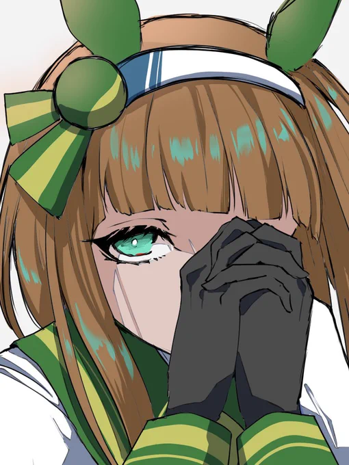 サイレンススズカを描こうとしてボツになってしまったやつ 