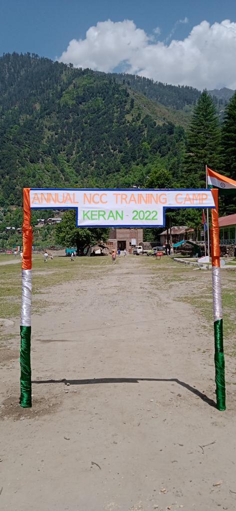 DocSierraGolf1's tweet photo. Nurturing the youth of our nation towards a brighter future
NCC Camp Keran
#Keran
#Kashmir
#Kashmiris
#ChinarCorps https://t.co/ZV9h3dKowu