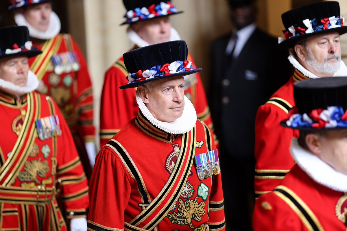RoyalFamily's tweet photo. The ceremony is steeped in history and tradition and has remained largely unchanged for centuries.

This year for the first time The Prince of Wales will read The Queen’s speech. It is drafted by the Government, outlining policies and proposed future legislation. #QueensSpeech https://t.co/IspnbfJcJy