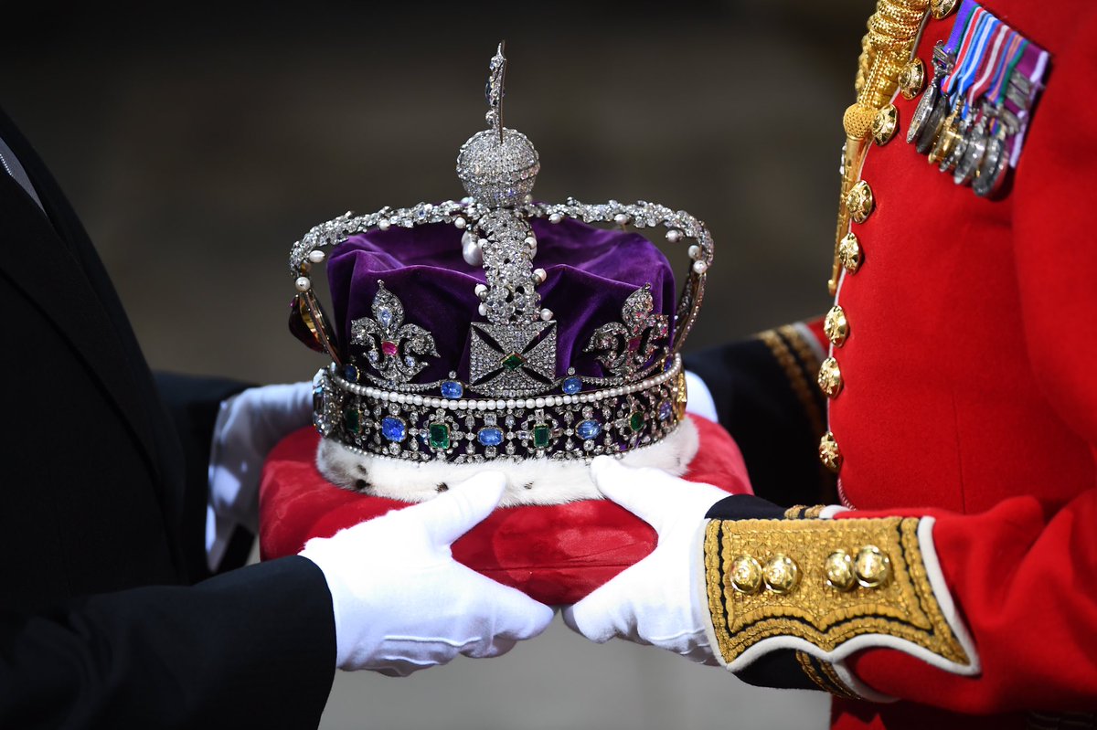 RoyalFamily's tweet photo. The ceremony is steeped in history and tradition and has remained largely unchanged for centuries.

This year for the first time The Prince of Wales will read The Queen’s speech. It is drafted by the Government, outlining policies and proposed future legislation. #QueensSpeech https://t.co/IspnbfJcJy