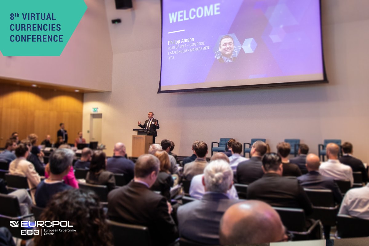 📍 Over 200 cryptocurrency experts are at our headquarters today for the  8th Virtual Currencies Conference! 🪙 Cryptocurrencies offer major  potential for the global economy, but they can be abused by criminals