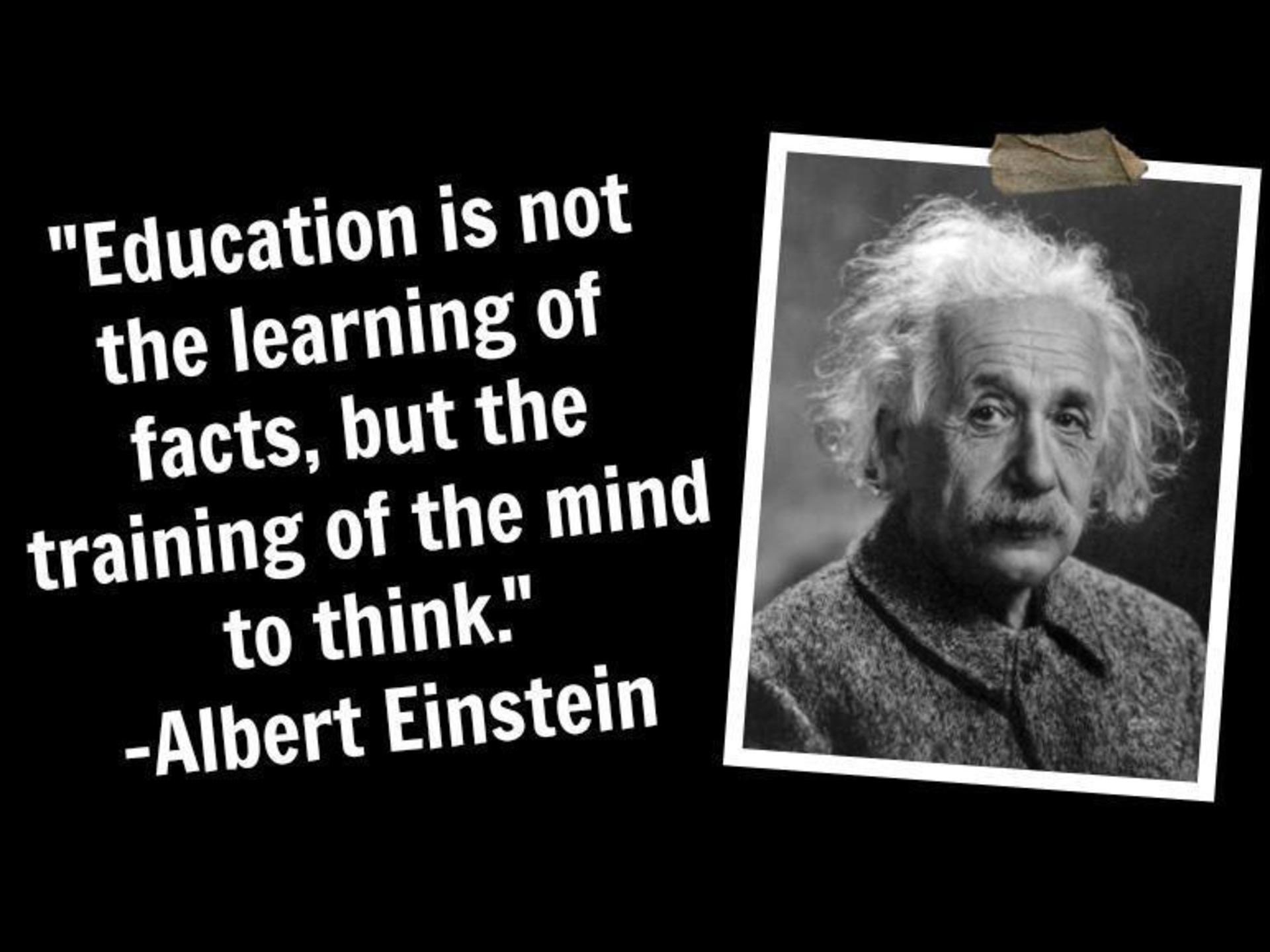Think Different Einstein Wallpaper