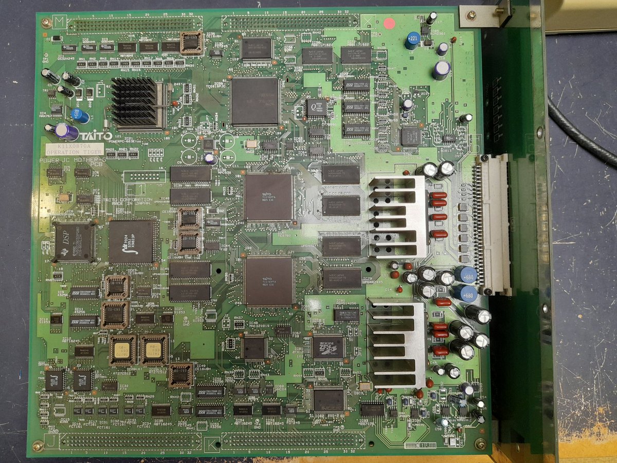 Jun0Man's tweet photo. Operation Tiger by Taito. Just need a wiring diagram to see if it works (or figure it out) https://t.co/oWcPZ9w54Z
