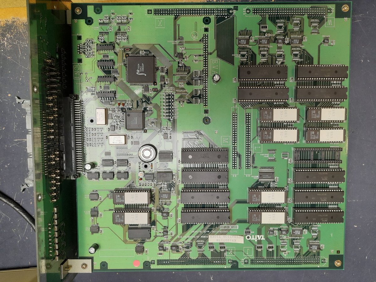 Jun0Man's tweet photo. Operation Tiger by Taito. Just need a wiring diagram to see if it works (or figure it out) https://t.co/oWcPZ9w54Z
